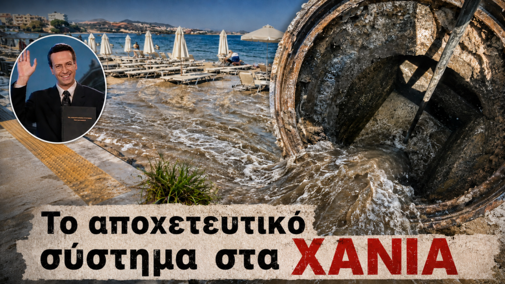 Το Αποχετευτικό Σύστημα στα Χανιά
