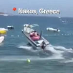 Απίστευτο περιστατικό στη Νάξο: Σκάφος «πήρε αμπάριζα» τρεις βάρκες ( VIDEO )