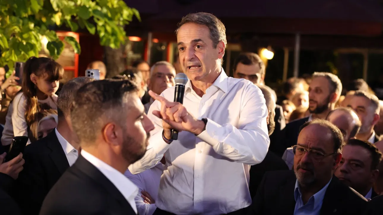 Μητσοτάκης: «Μονόδρομος η αυτοδυναμία» Μητσοτάκης: «Μονόδρομος η αυτοδυναμία»